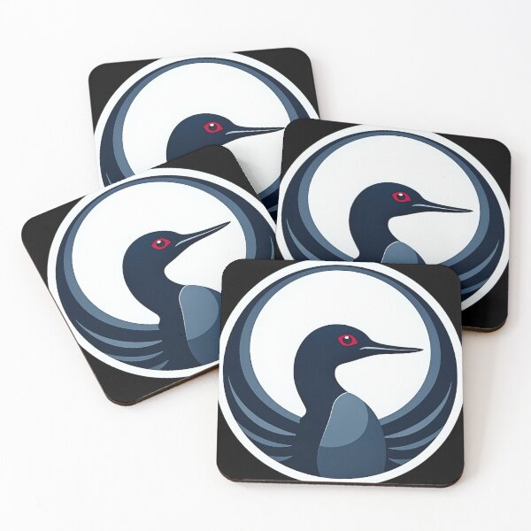 Item preview, Minnesota Galactic Loon - Sci-Fi State Bird Symbol designed and sold by Ameir12.