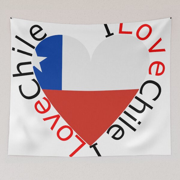 Item preview, I Love Chile  Heart designed and sold by TheIconSmith.