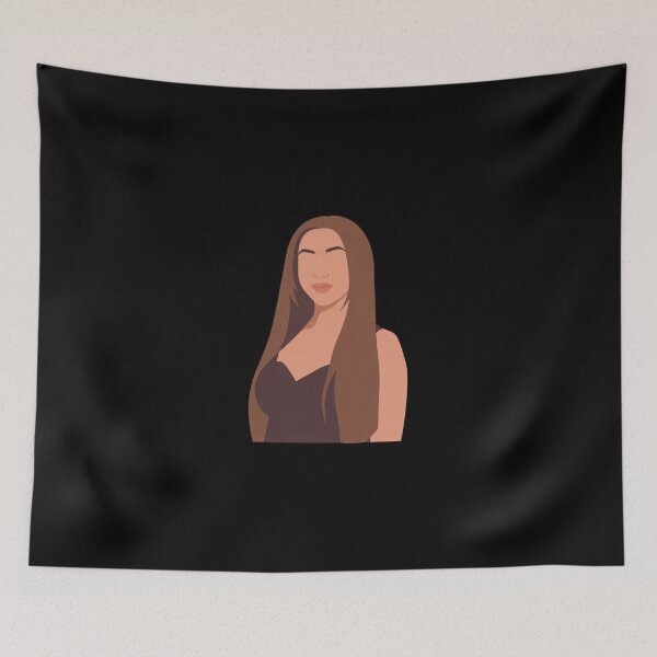 Item preview, PinkPantheress Lineless Illustration designed and sold by dsxclothing.