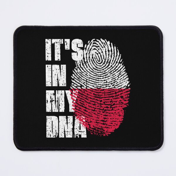 Item preview, IT'S IN MY DNA Poland Flag Roots designed and sold by CosmoKitsch.