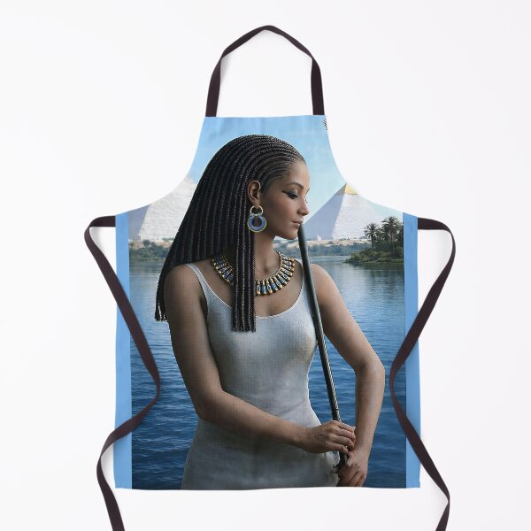 Item preview, Melody of the Nile – Daughter of Kemet Playing the Flute  designed and sold by TuyaArts.