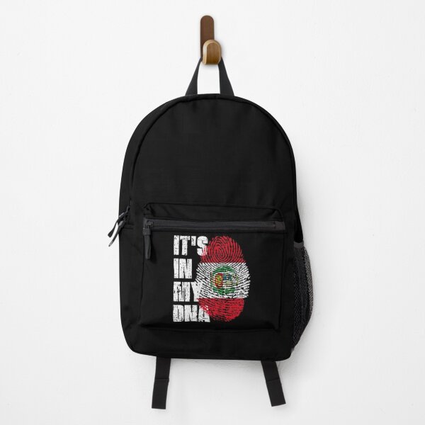 Item preview, IT'S IN MY DNA Peru Flag Roots designed and sold by CosmoKitsch.