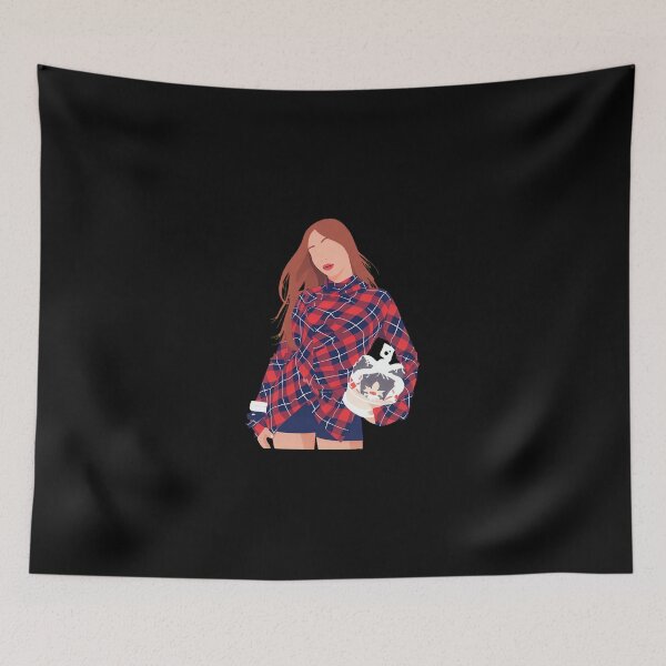 Item preview, PinkPantheress Lineless Illustration designed and sold by dsxclothing.