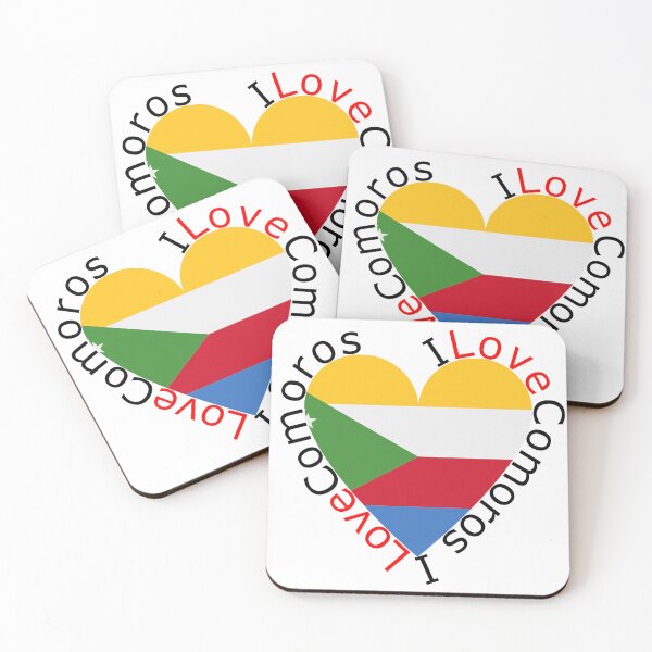 Item preview, I Love Comoros  Heart designed and sold by TheIconSmith.