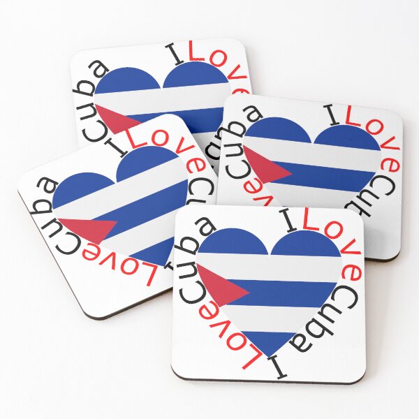 Item preview, I Love Cuba  Heart designed and sold by TheIconSmith.