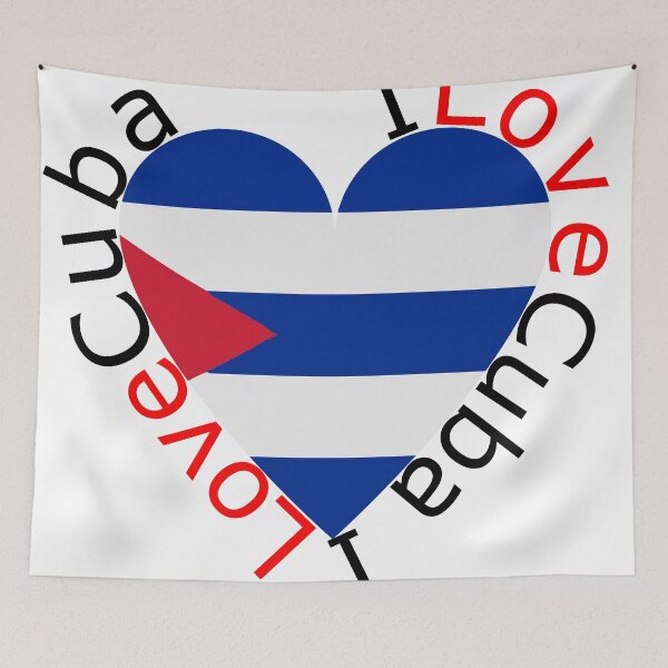 Item preview, I Love Cuba  Heart designed and sold by TheIconSmith.