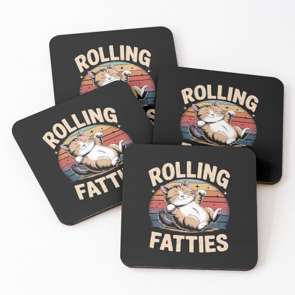 Item preview, Rolling Fatties Cat Animal Cat designed and sold by DigitaldeligArt.