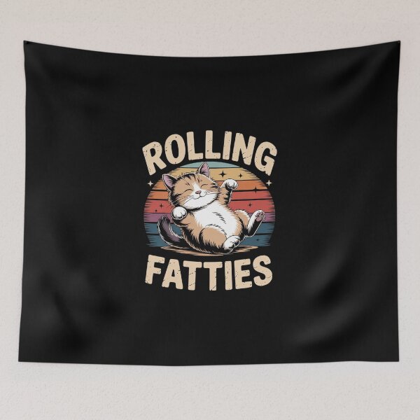 Item preview, Rolling Fatties Cat Animal Cat designed and sold by DigitaldeligArt.
