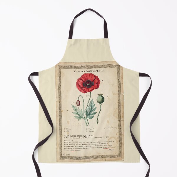 Item preview, Vintage Papaver Somniferum Botanical Print designed and sold by Jeeklsdotcom.