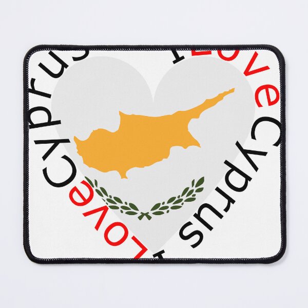 Item preview, I Love Cyprus Heart designed and sold by TheIconSmith.