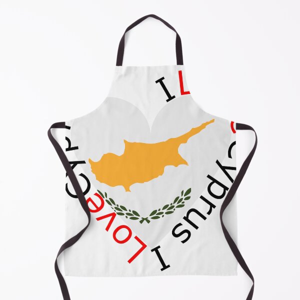 Item preview, I Love Cyprus  Heart designed and sold by TheIconSmith.