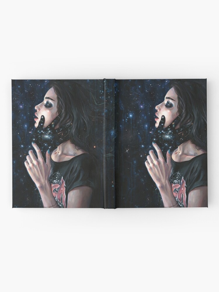Alternate view of Gravity Trance Hardcover Journal
