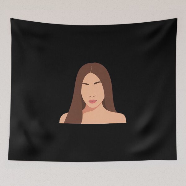 Item preview, PinkPantheress Lineless Illustration designed and sold by dsxclothing.