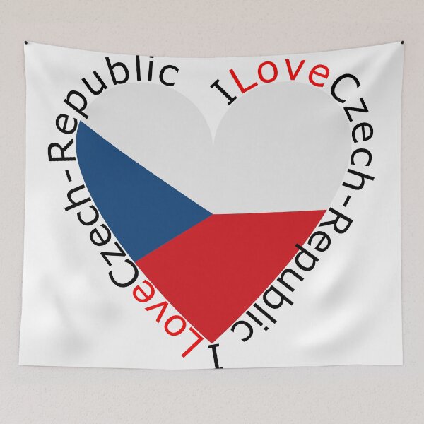 Item preview, I Love Czech Republic  Heart designed and sold by TheIconSmith.