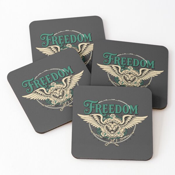 Item preview, Freedom Winged Lion Emblem Vintage Power Design designed and sold by THE-DAILY-DRIPS.