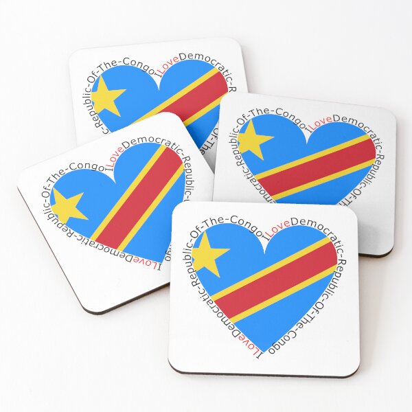 Item preview, I Love Democratic Republic Of The Congo  Heart designed and sold by TheIconSmith.