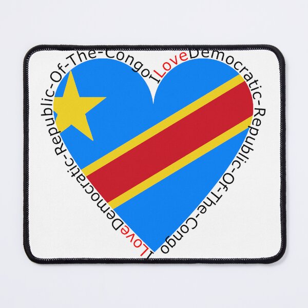 Item preview, I Love Democratic Republic Of The Congo  Heart designed and sold by TheIconSmith.