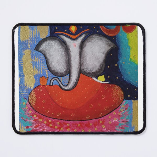 Item preview, Ganesha in Stillness - Abstract Ganesh Painting designed and sold by MyArtYourProducts.