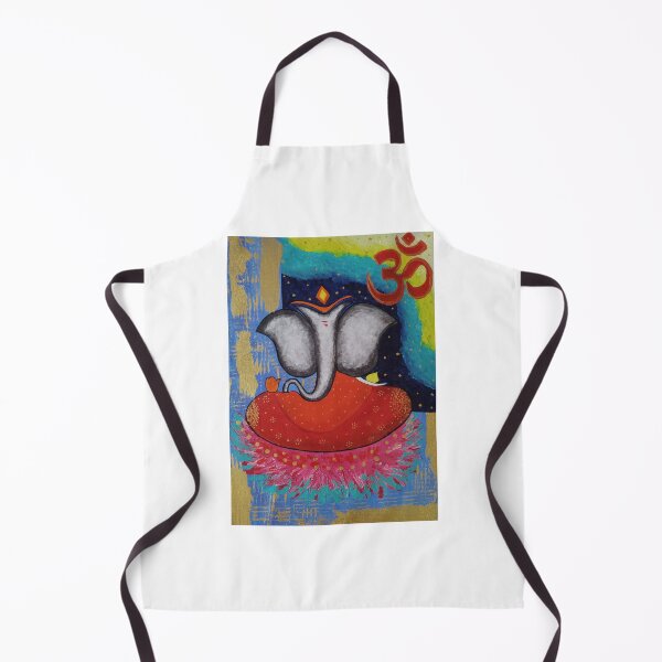 Item preview, Ganesha in Stillness - Abstract Ganesh Painting designed and sold by MyArtYourProducts.