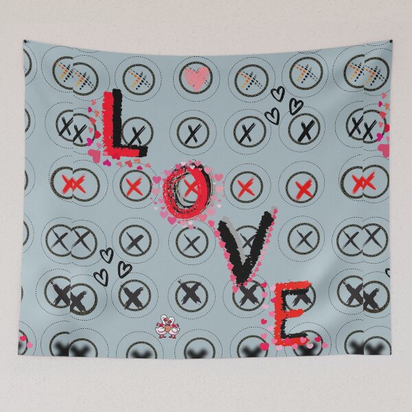 Item preview, Love In X & O's designed and sold by Art With Impact – Statement Art & Apparel for Deep Thinkers.