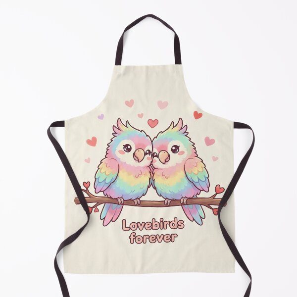 Item preview, Cute Parrot Couple in Love – Valentine’s Gift designed and sold by Nice Vibes Prints.