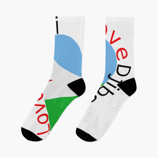 Item preview, I Love Djibouti Heart designed and sold by TheIconSmith.