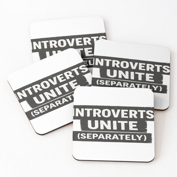 Item preview, Introverts unite designed and sold by DinsignStudio.