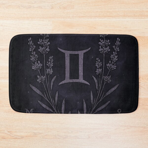 Item preview, Gemini Lavender Duality – Occult Botanical Zodiac Art designed and sold by LuxuryApparels.
