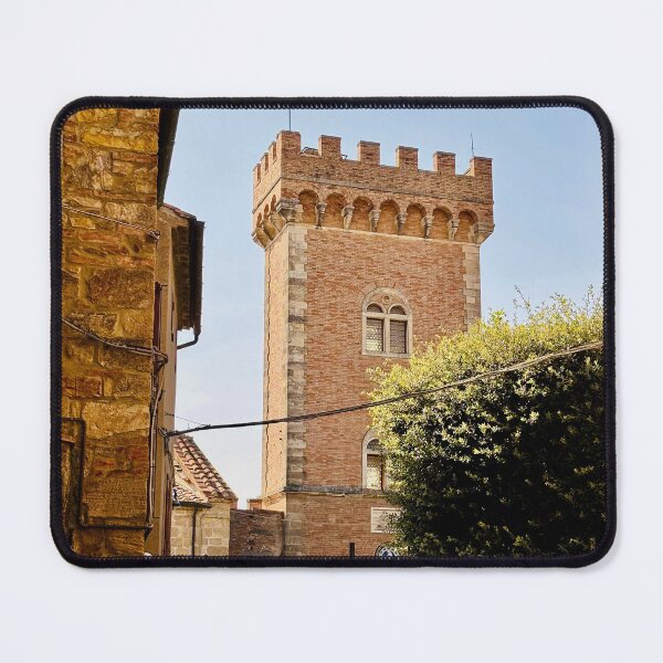 Item preview, Italian village castle print designed and sold by happytraveller1.