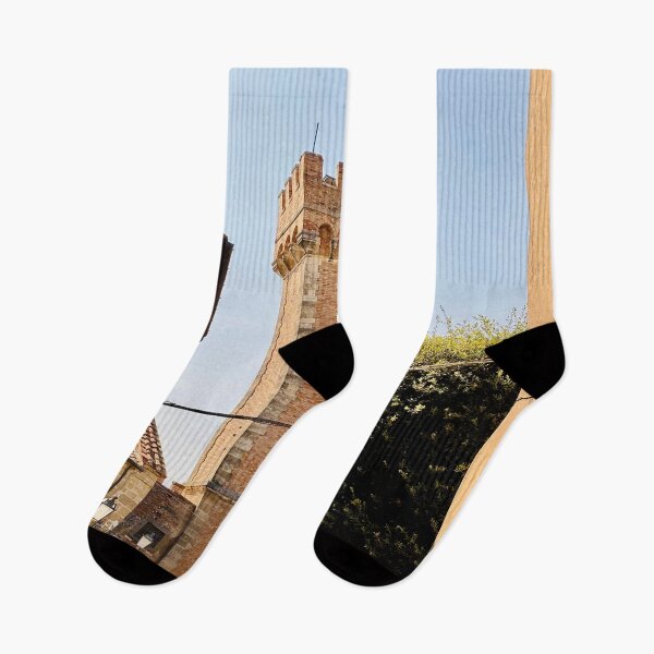 Item preview, Italian village castle print designed and sold by happytraveller1.