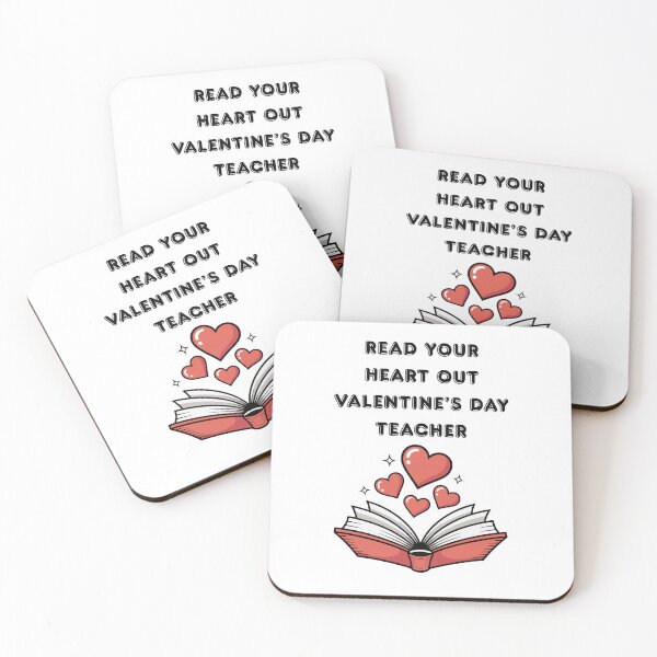 Item preview, Read Your Heart Out Valentine's Day Teacher designed and sold by JI-PIXEL-PLACE.