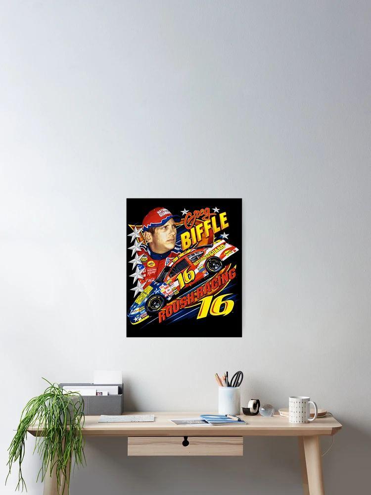 Thumbnail 2 of 3, Poster, Greg Biffle 16 Roush Racing designed and sold by Graphics99.