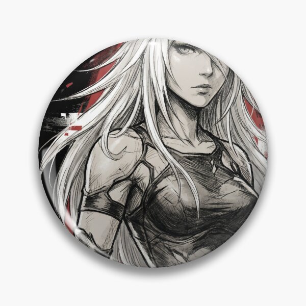 Item preview, A2 NieR Shirt | Long White Hair Tattered Black Outfit Gamer Merch designed and sold by Senpaiwaves.