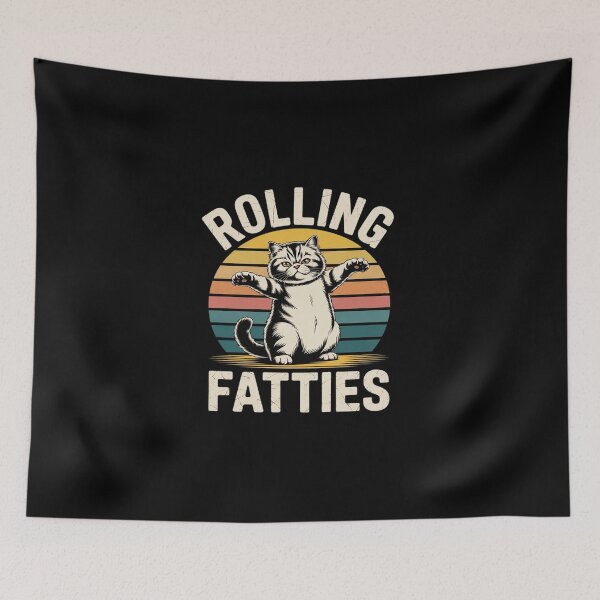 Item preview, Rolling Fatties Cat Cat 6 designed and sold by DigitaldeligArt.