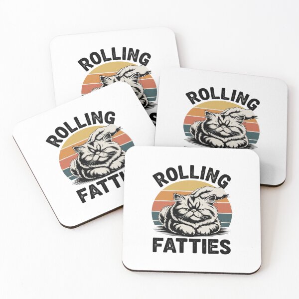 Item preview, Rolling Fatties Cat Cat 7 designed and sold by DigitaldeligArt.