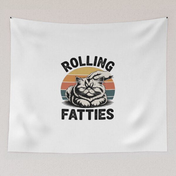 Item preview, Rolling Fatties Cat Cat 7 designed and sold by DigitaldeligArt.