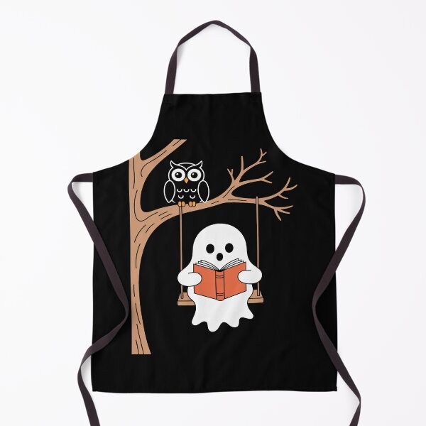 Item preview, Cute Ghost Reading Spooky Stories designed and sold by flagylART.