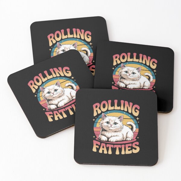 Item preview, Rolling Fatties Cat Cute Cat Lover Kitten 3 designed and sold by DigitaldeligArt.