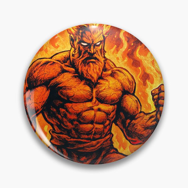 Item preview, God of fire | Comics stylCartoone -  designed and sold by ComicsFactory.