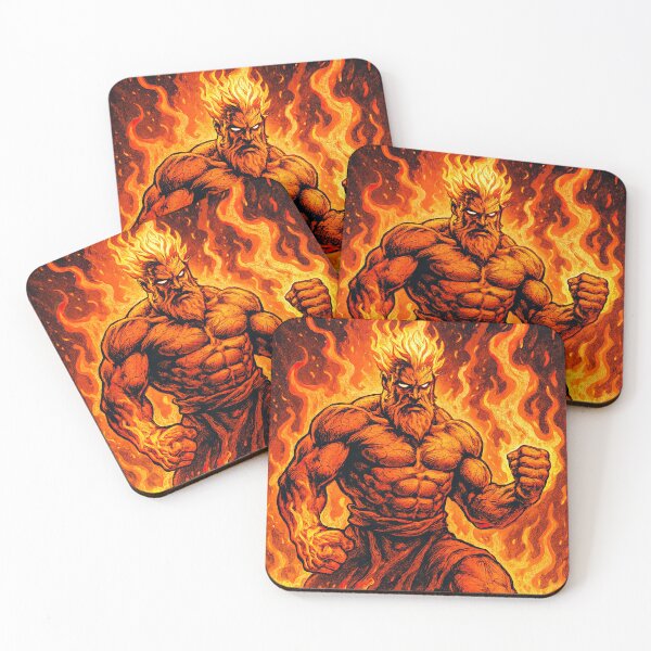 Item preview, God of fire | Comics stylCartoone -  designed and sold by ComicsFactory.
