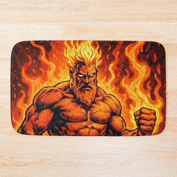 Item preview, God of fire | Comics stylCartoone -  designed and sold by ComicsFactory.
