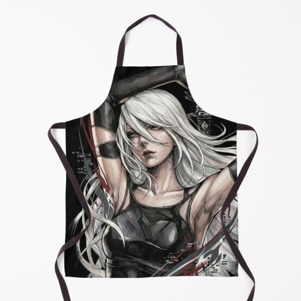 Item preview, NieR Automata A2 Design Tee | Battle-Damaged Rogue Android Gaming Gift designed and sold by Senpaiwaves.