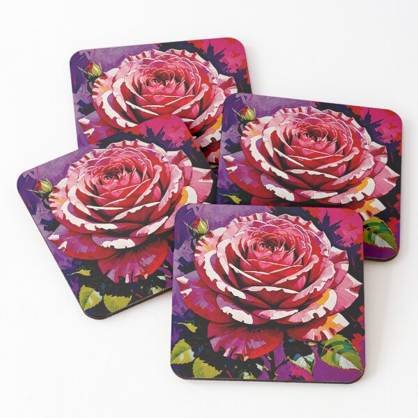 Item preview, The Timeless Bloom: Général Jacqueminot Rose Collection #6 designed and sold by Helios Be. Lavsh.