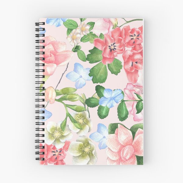 Item preview, Collage floral de acuarela en Blush designed and sold by MathisDesigns.