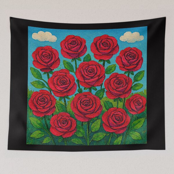 Item preview, The Timeless Bloom: Général Jacqueminot Rose Collection #8 designed and sold by Helios Be. Lavsh.
