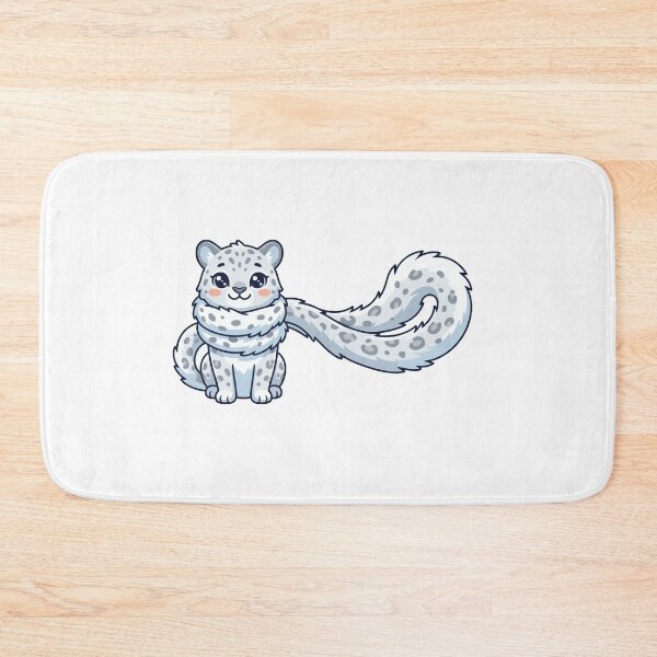 Item preview, My Tail Is My Scarf Snow Leopard Cozy designed and sold by Petzzz.