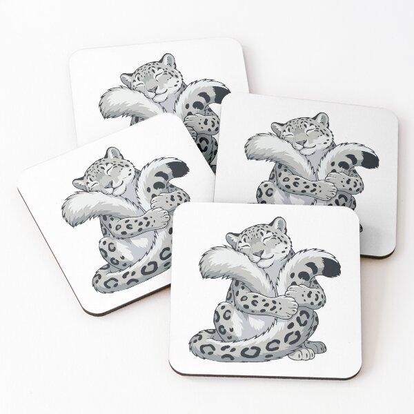 Item preview, Emotional Support Tail Funny Snow Leopard Anxiety designed and sold by Petzzz.