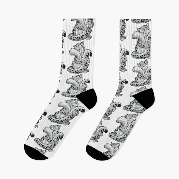 Item preview, Emotional Support Tail Funny Snow Leopard Anxiety designed and sold by Petzzz.