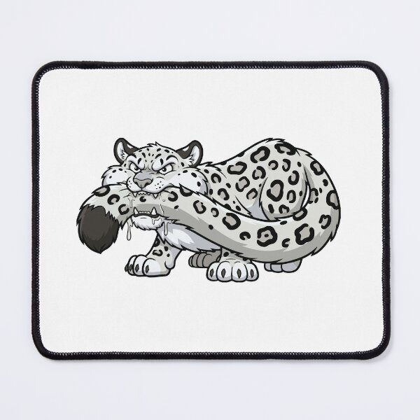 Item preview, Fierce But Baby Snow Leopard Funny Meme designed and sold by Petzzz.