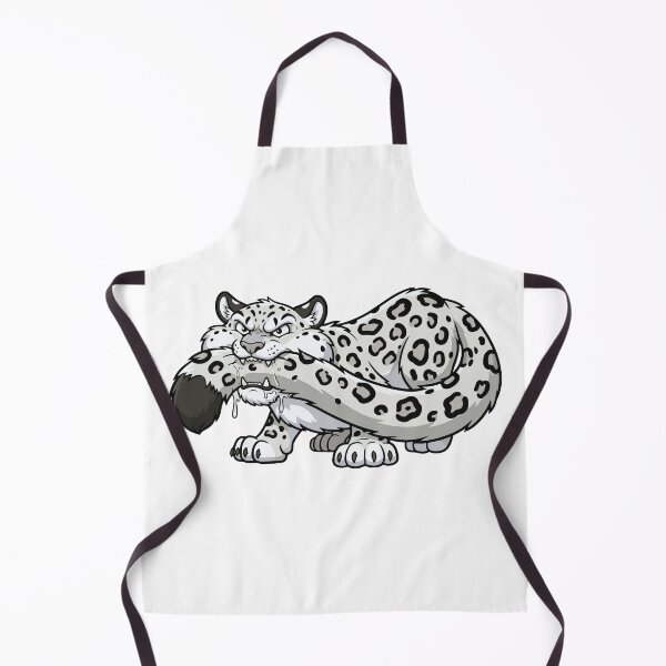Item preview, Fierce But Baby Snow Leopard Funny Meme designed and sold by Petzzz.